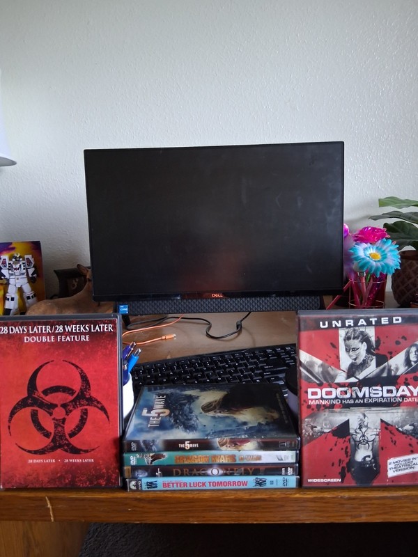 Mixed Lot Of 5 Horror & Sci-Fi DVD's #41 "28 DAYS LATER/28 WEEKS LATER"+ Free