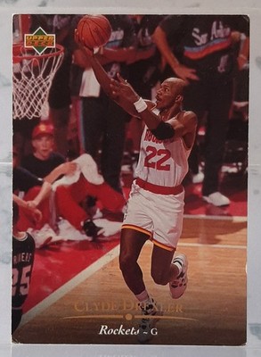 Upper Deck 1996 Vintage - Clyde Drexler [Guard] - Houston Rockets - #31 - EN/EX