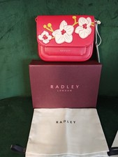 RADLEY Lunar New Year SS25 Crimson Red Leather Mini Crossbody Bag NEW WITH TAGS 