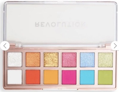 Revolution the vibrant Icon bright 12 shadow palette