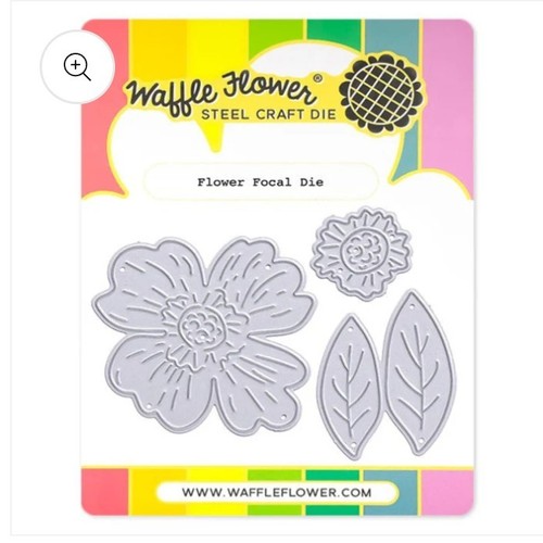 Waffle Flower FLOWER FOCAL Cutting Dies NEW!