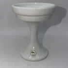 Westmoreland White Milk Glass Fairy Lamp Light Pedestal Base Only Vintage