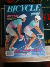 Vintage December 1985 Bicycle Guide Magazine