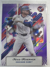 Topps 2025 Pristine Nico Hoerner Chicago Cubs #63 Serial #/99