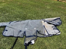 Smartpak SmartMesh Ultimate Fly Sheet Navy with Hood 87"