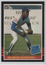 1985 Donruss Rated Rookie Shawon Dunston #39 07ke