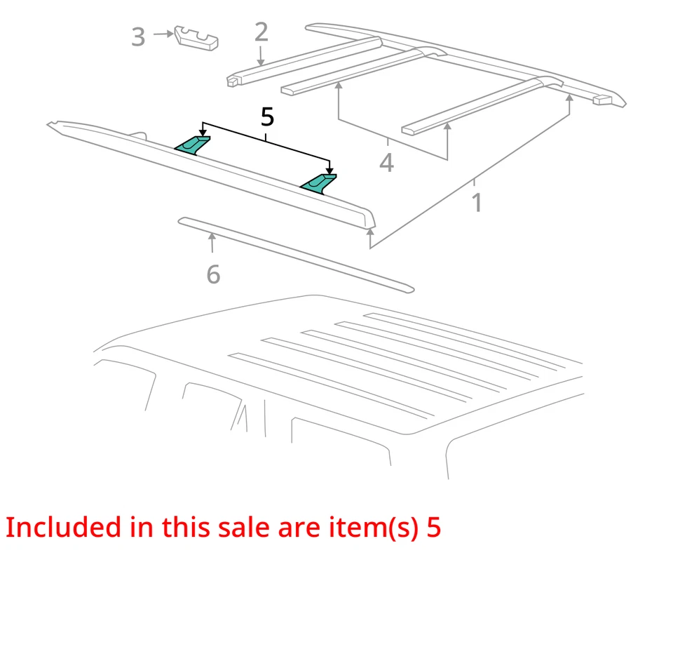 GMC CHEVROLET JIMMY BLAZER 1996-2001 SOPORTE ASM LUGG CARR CR R 12376765 NUEVO OEM Foto 3 de 4
