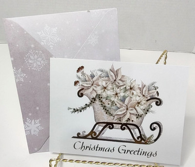 Christmas Belive in the Magic of Christmas Greeting Card w/envelope