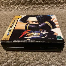 King of Fighters 95 Boxed w/RAM Cartridge Sega Saturn Japan import US Seller