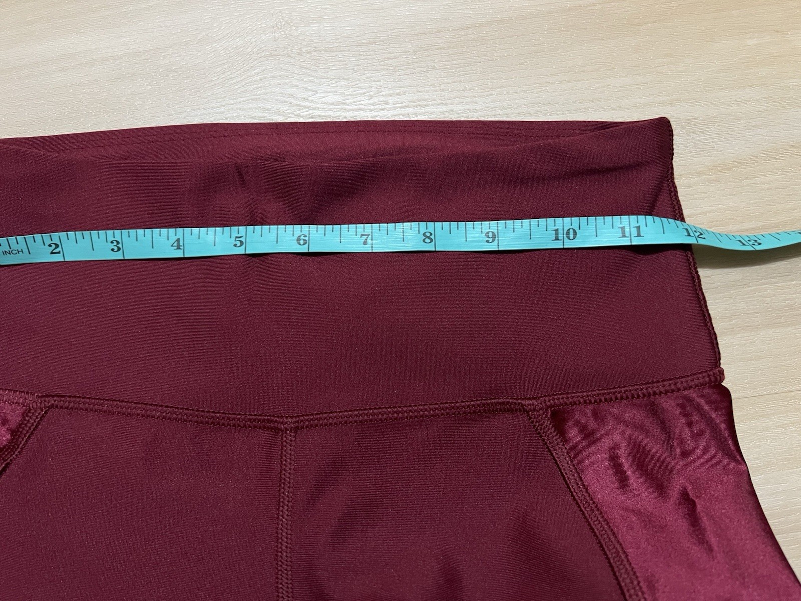 Under Armour Women's Burgundy Red HeatGear High Rise Ankle Leggings Size SM thumbnail 4