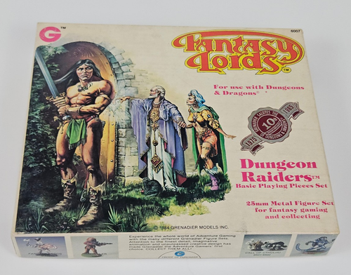 FIGURINE PLOMB GRENADIER 1989 chevalier warrior génération Warhammer