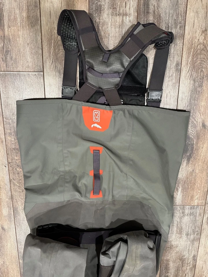 Trampoliere Guida G3 Uomo Simms - Calzapiede - Ottime condizioni - Immagine 2 di 4