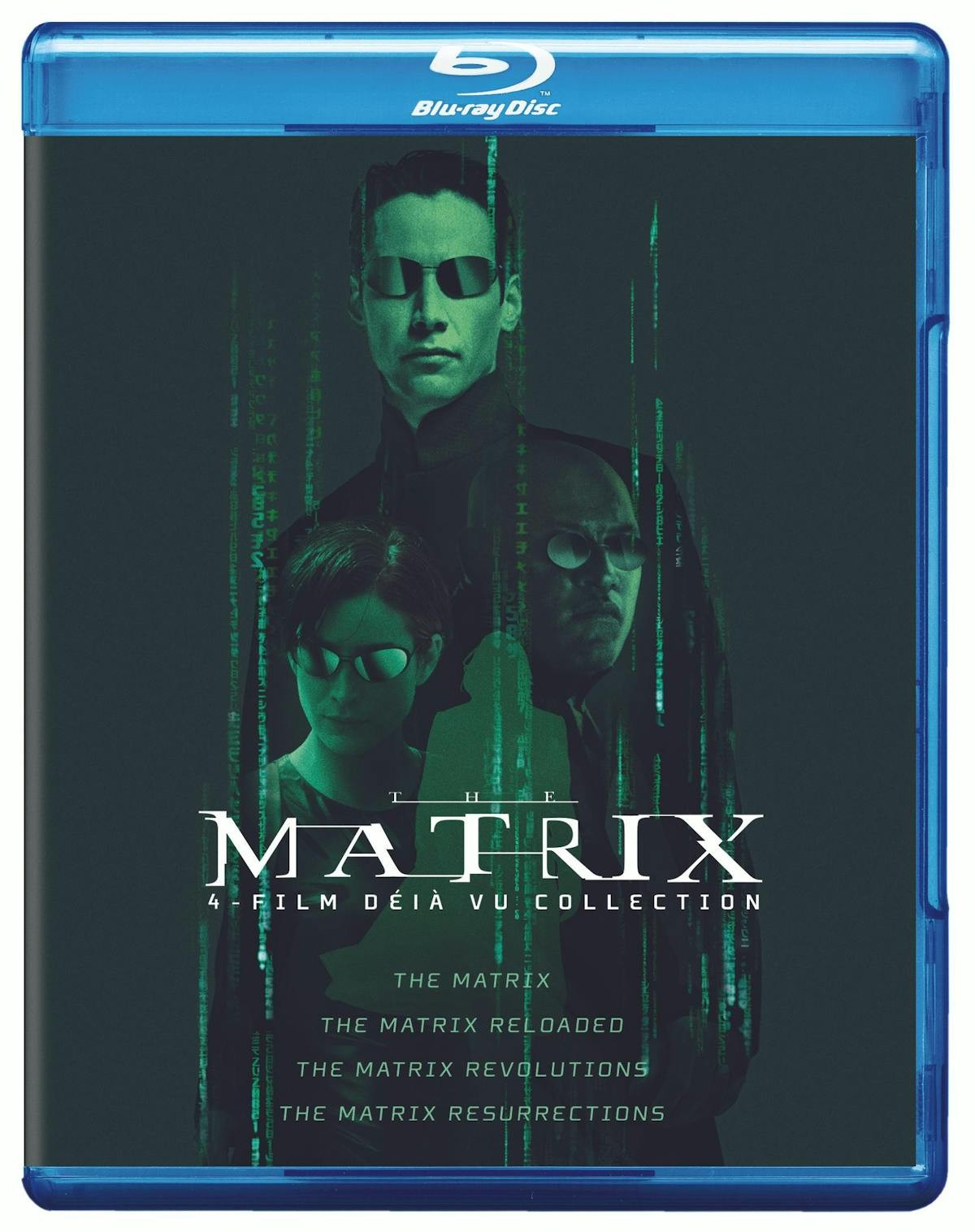 The Matrix 4-Film Déjà vu Collection Blu-ray  NEW