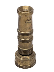 Vintage NELSON Brass Hose Nozzle