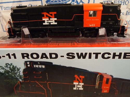 RAPIDO 31513 ALCO RS-11 / DL-701B NEW HAVEN RAILROAD ROAD NO.1405 DCC + SONIDO | Condition: New