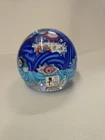 Vtg Murano Glass Style Millefiori Flower Garden Paperweight