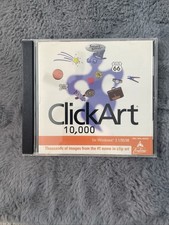 Clickart - CDS - 10,000 Images -Preowned - Windows
