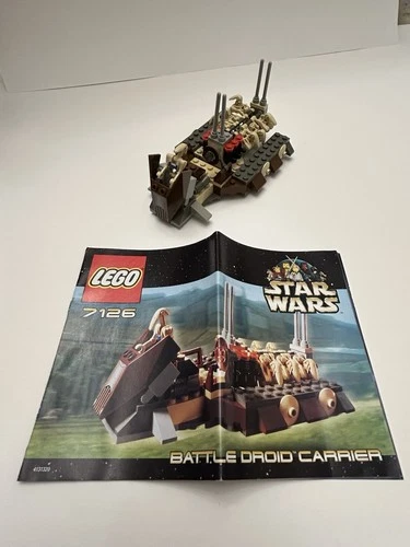 LEGO Star Wars Set 7126: Battle Droid Carrier 99% Complete (Read Description)