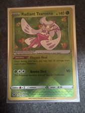 Pokémon Radiant Tsareena Shiny Full Art Silver Tempest 016/195 Pokemon Karte
