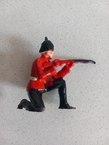 Red Coat Lead Toy Soldier Figure PRE WAR