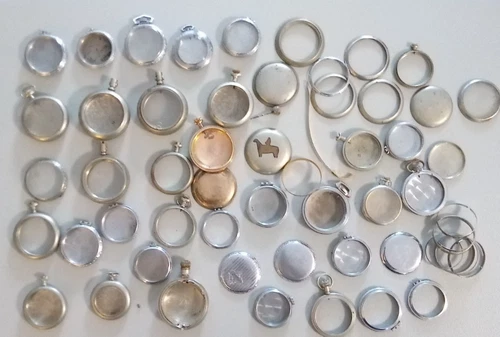 pocket watch parts pocket watch cases lot antique Illinois, Fahys, Star, Phila