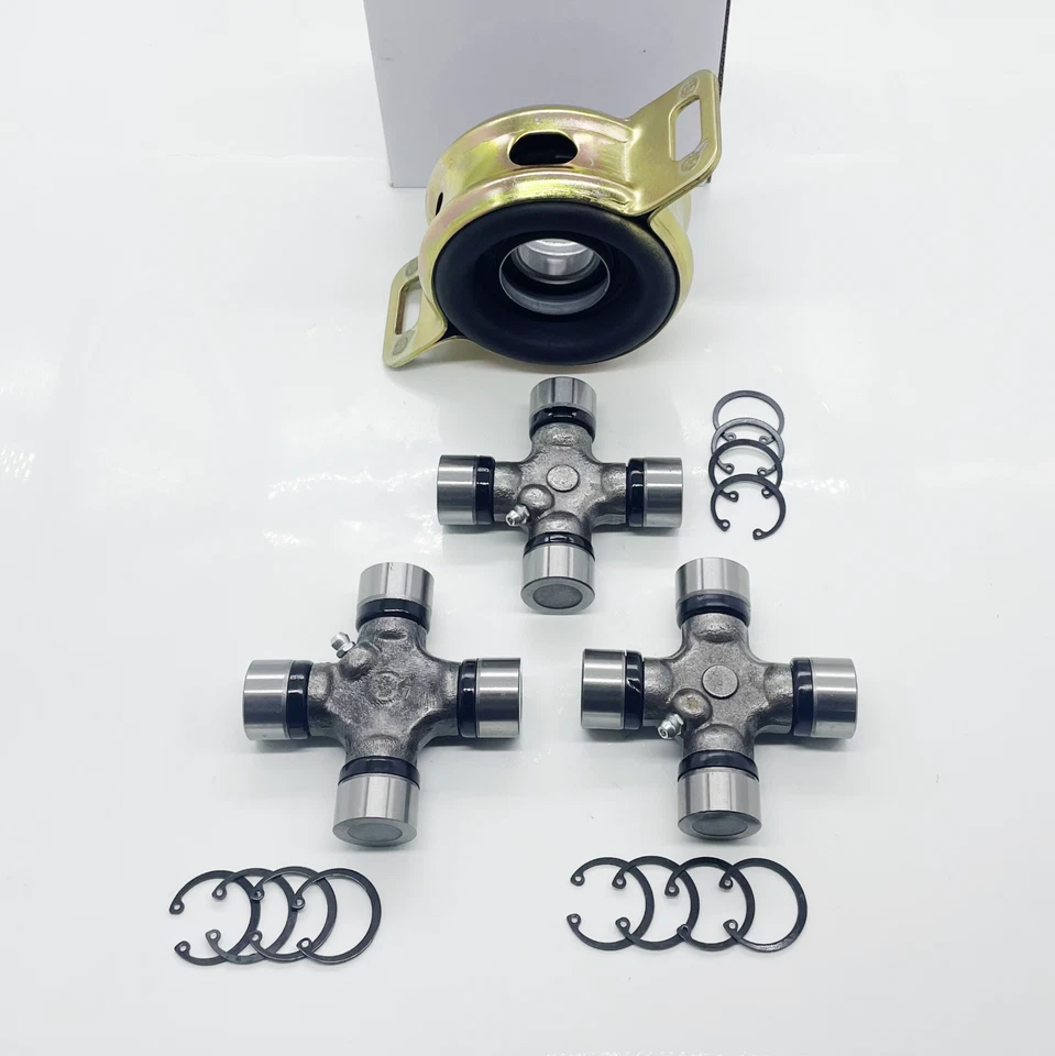 Fits For Toyota Tundra Tacoma Drive shaft Center Support Bearing and U Joint 4pc Foto 2 de 4