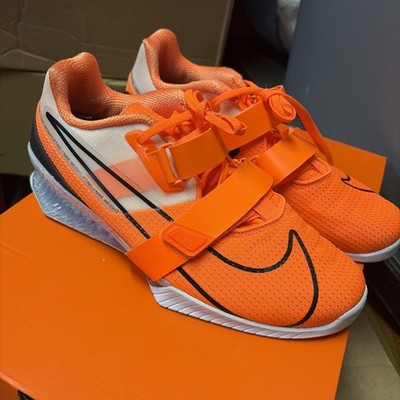 Nike Romaleos 4 Weightlifting Shoes Orange CD3463-801 Men Sz 12 New Generic Box