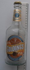 EMPTY VINTAGE SHEPHERD NEAM GOLDINGS 500ml BOTTLE JULY 2001