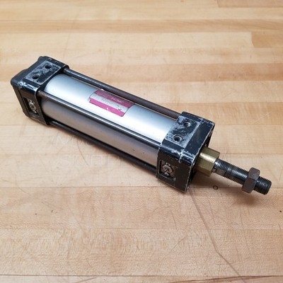Schrader Bellows P86B27 FWB1016X1 Pneumatic Cylinder, 5'' Stoke, 2'' Bore - USED
