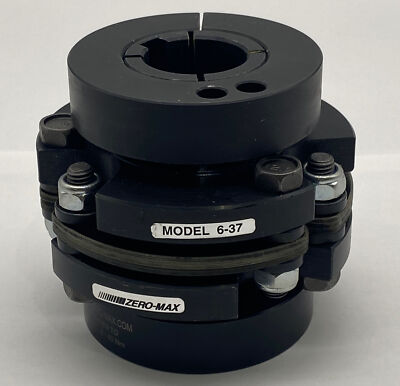 Zero-Max MODEL 6-37 Coupling Single Flex Hub 1.5'' Bore 
