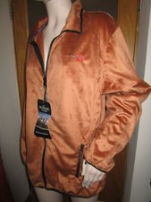 Ladies Koko Pink Supersoft Velvet Feel Brown Jacket Xl Extra Large Rrp £49.95