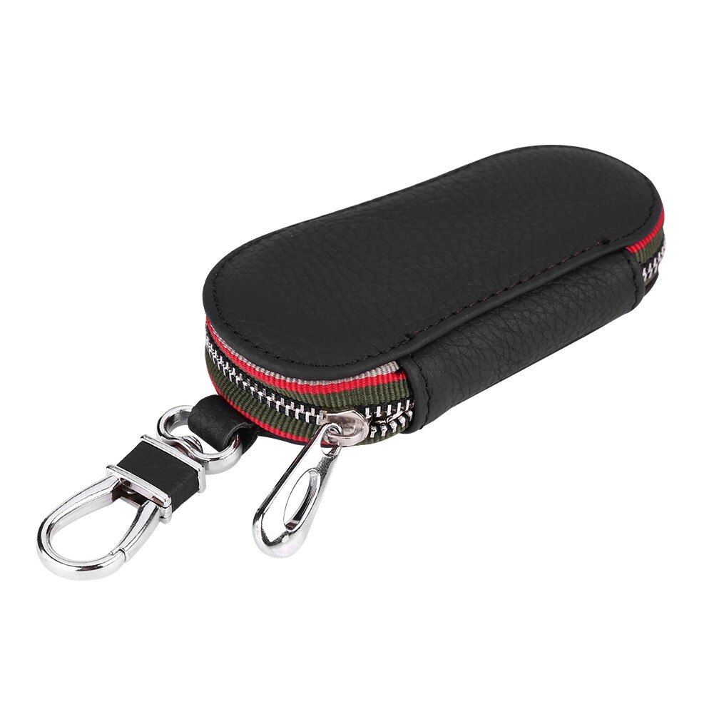 Key Chain VISOUL Leather Car Key Fob Case Holder For En And Woen
