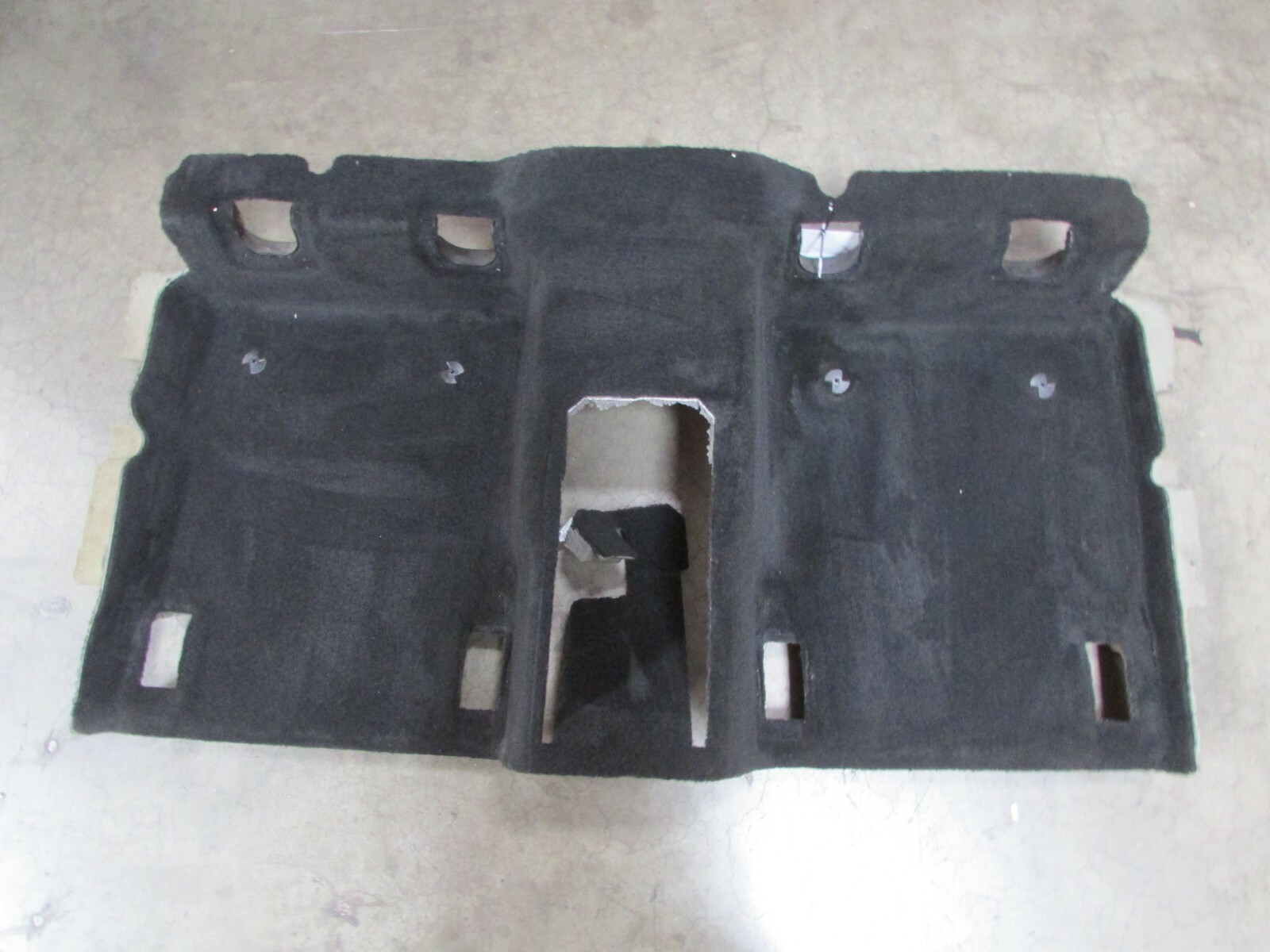 2014 Maserati Quattroporte, Rear Carpet Section, Black, Used, P/N 6700115770
