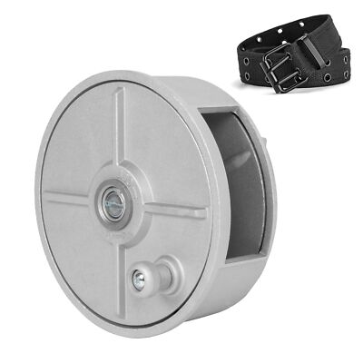 Lightweight Tie Wire Reel with Work Belt 6.29   Aluminum Coil Holder Wheel Re...