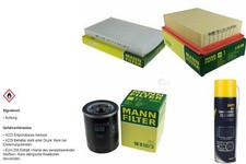 MANN-FILTER Filtersatz MANNOL Klimareiniger für Fiat Bravo I 1.2 16V 80 Brava
