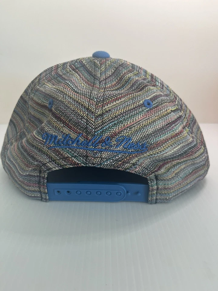 Oklahoma City Thunder OKC Mitchell And Ness Snapback Hat Multi Color Pattern - Image 2 of 4