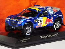 VOLKSWAGEN RACE TOUAREG RED BULL #303 KLEINSCHMIDT DAKAR 2006 NOREV 840250 1:43