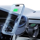 New Listing2in1 Magnetic Ice Cooling Wireless Car Charger Holder for iPhone16 Pro Max iW.