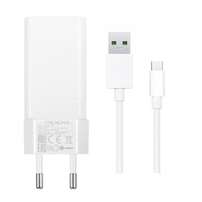 Original Oppo Vooc Charger Ladegerät Adapter Netzteil Usb C Ladekabel