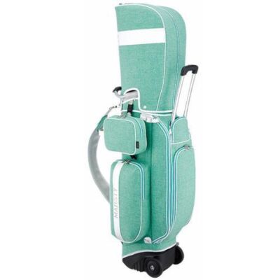 MAJESTY Golf Cart Bag w/ Handle & Wheels【Mint Green】Maruman | eBay