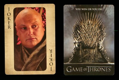1 x Joker Spielkarte Game of Thrones Varys - Conleth Hill - S61