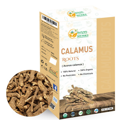 Herbs Botanica Calamus Root 8oz - Cut & Sifted, Pure Herbal Wellness