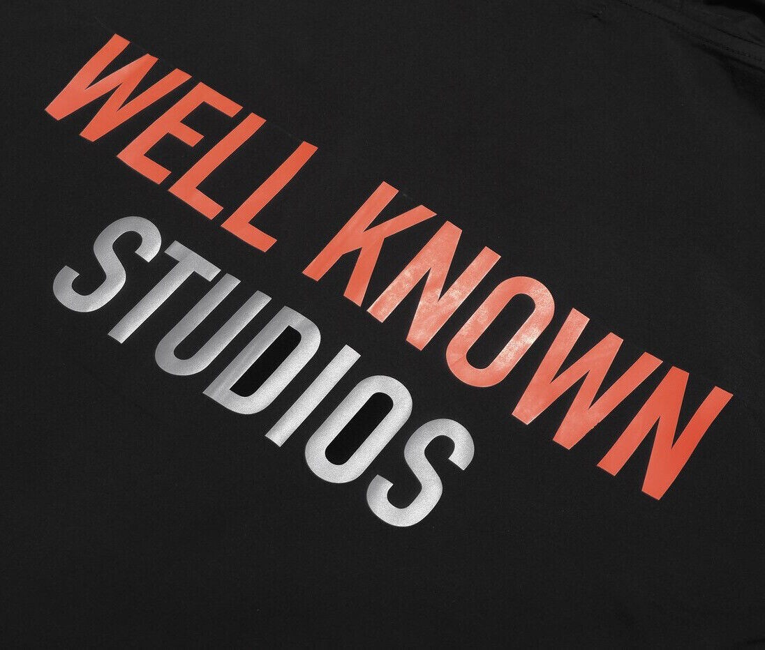 FILA Giacca cappotto a scatto nera da uomo BEN NOTO STUDIOS The Park Row nuova con etichette taglia 2XL