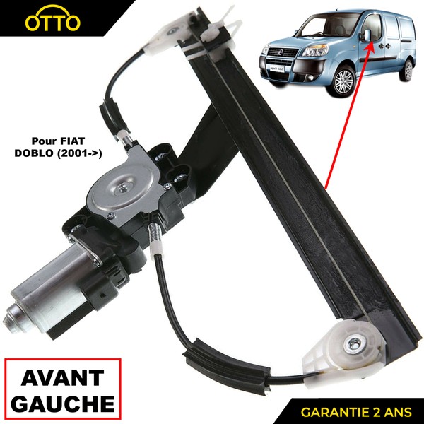 Fiat Doblo Cargo Monospace Fensterheber Vorne Links = 46751439 46810677 51704763-image