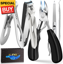 Toe Nail Clippers for Thick Nails for Seniors - 37mm/16mm Wide Jaw Opening Large