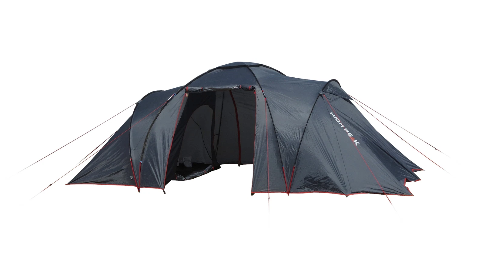 HighPeak Como 6 6-Person Camping Tent Family Tent Multi-Person Tent Light Gray