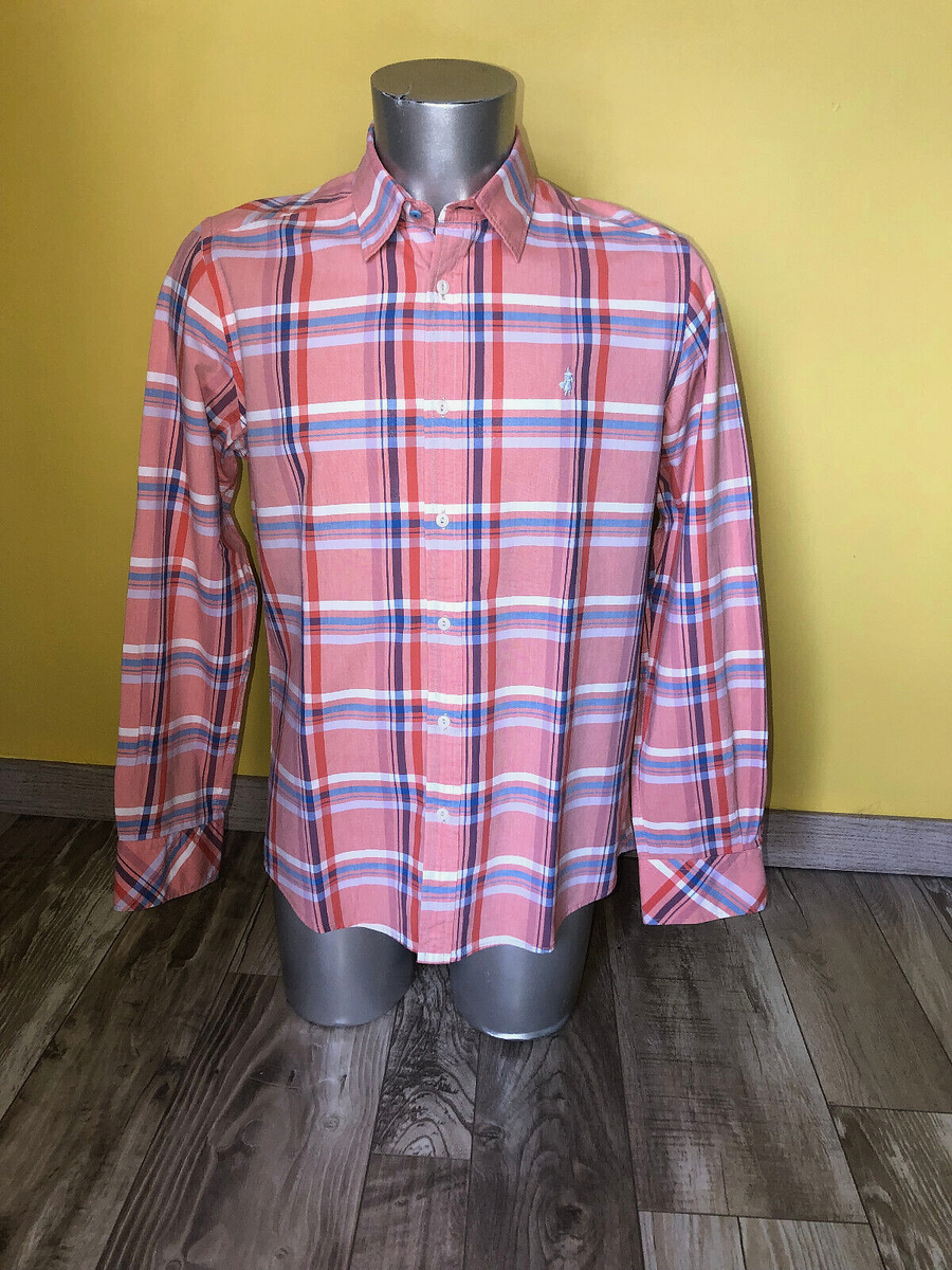 Chemise à Carreaux Bleue Pour Homme MARLBORO CLASSICS – Taille S, Coton – Occasion En Excellent état