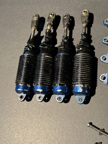 Proline Power Stroke Shocks 8 Tmaxx Supermaxx Traxxas Vintage RC AE MGT TNX - Picture 3 of 9
