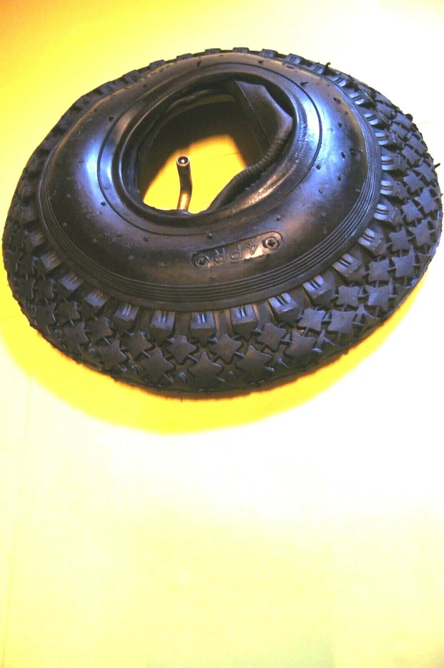 Reifen 260x85, 3.00-4 mit Schlauch 3.00-4 Bollerwagen Sackkarre 2PR WV, NaRubb