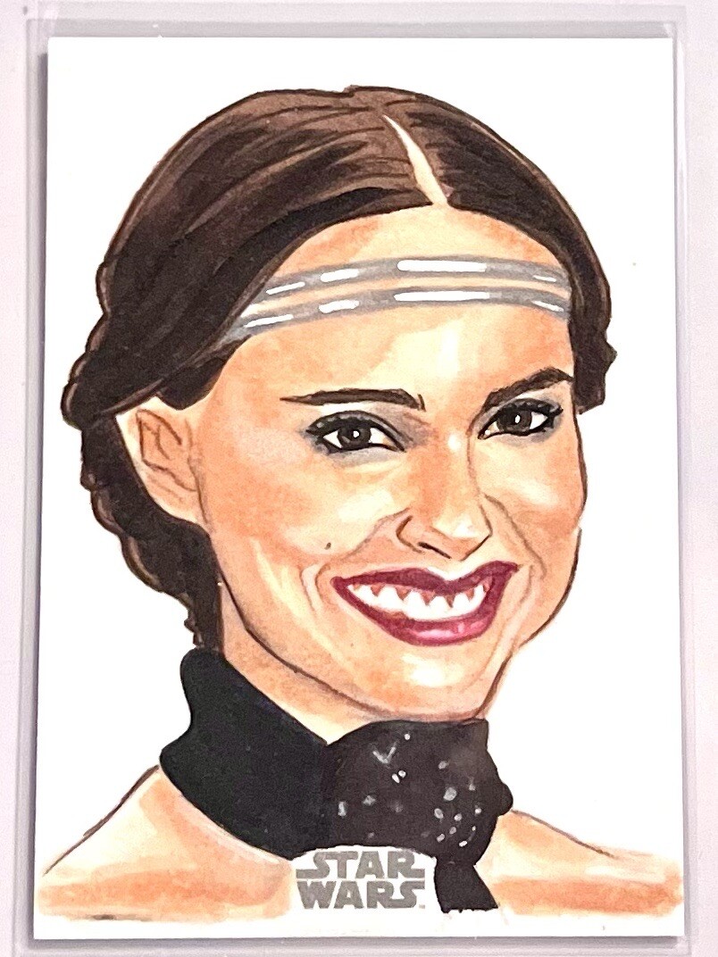 激レア】STAR WARS topps SETO MAYUMI スケッチ 激レア】STAR WARS